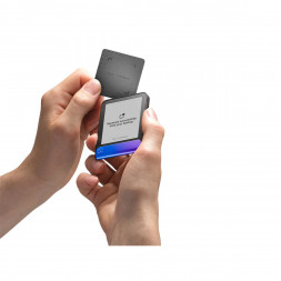 Аппаратный криптокошелек Ledger Flex+Recovery Key, Neptune Blue
