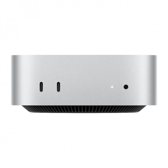 Компьютер Apple Mac mini M4 2024 (MU9E3) (10 Core GPU, 16ГБ, 512ГБ SSD, Apple, macOS), серебристый