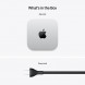 Компьютер Apple Mac mini M4 2024 (MU9E3) (10 Core GPU, 16ГБ, 512ГБ SSD, Apple, macOS), серебристый