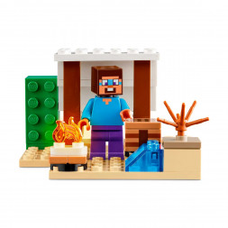 Конструкция LEGO Minecraft 21251 Экспедиция Стива в пустыню