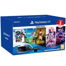 PS4 Шлем виртуальной реальности PlayStation VR Mega Pack2 + камера + 5 игр (CUH-ZVR2)