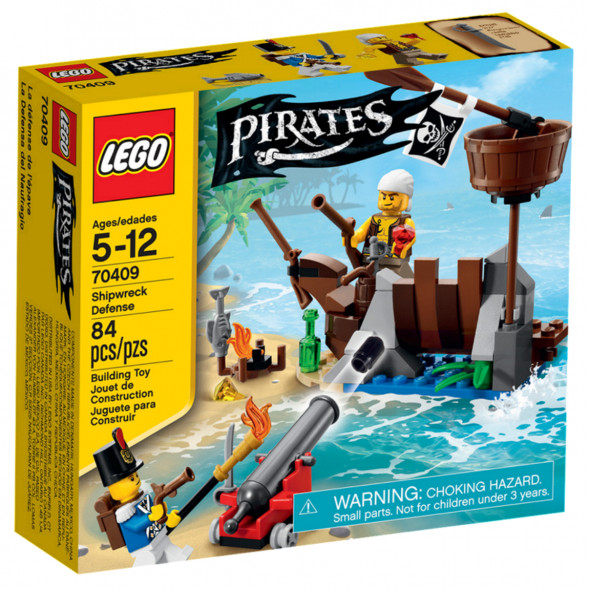 Конструктор LEGO Pirates 70409 Защита обломков корабля