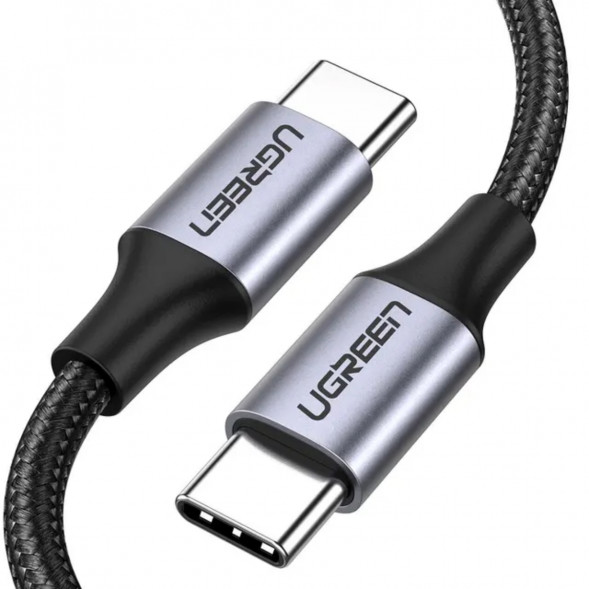 Кабель USB Type-C/Type-C Ugreen 60W, 1 м