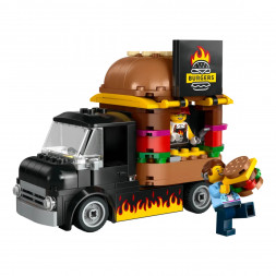Конструктор LEGO City 60404 Бургерная на колесах