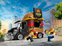 Конструктор LEGO City 60404 Бургерная на колесах