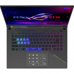 Ноутбук ASUS ROG Strix G16 G614FM-WS94 (16", IPS, AMD Ryzen 9 9955HX 2.5ГГц, 16 ядер, 16ГБ DDR5, 1ТБ SSD, NVIDIA GeForce RTX 5060 8 ГБ, Windows 11 Home), серый