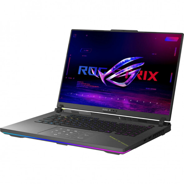 Ноутбук ASUS ROG Strix G16 G614FM-WS94 (16&amp;quot;, IPS, AMD Ryzen 9 9955HX 2.5ГГц, 16 ядер, 16ГБ DDR5, 1ТБ SSD, NVIDIA GeForce RTX 5060 8 ГБ, Windows 11 Home), серый