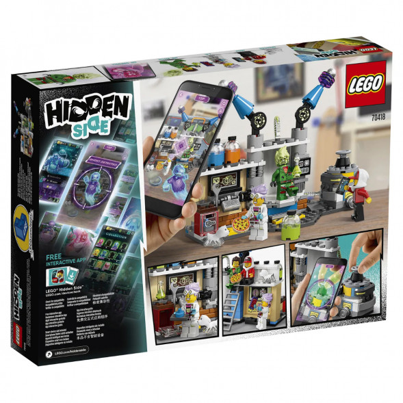 Конструктор LEGO Hidden Side 70418 Лаборатория призраков