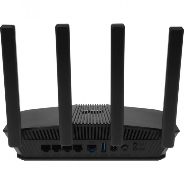 Wi-Fi роутер ASUS RT-BE58U, Wi-Fi 7, BE3600, 2.4/5ГГц, 4 LAN, черный