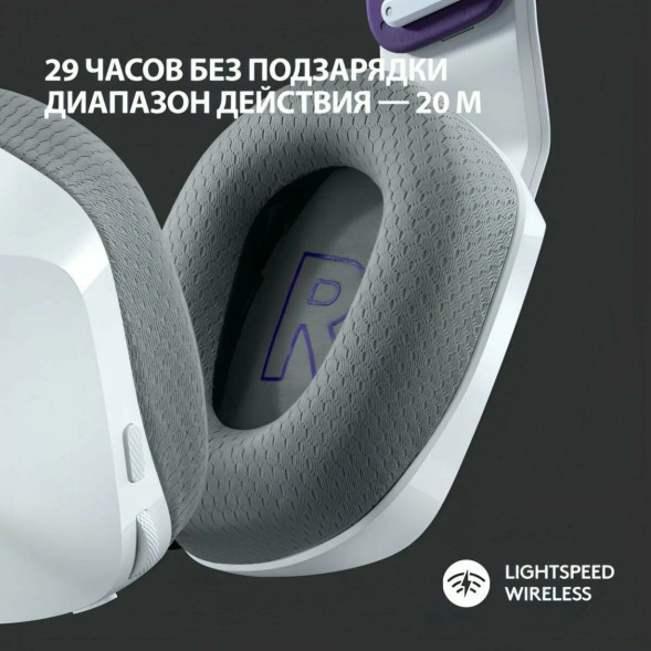 Игровая гарнитура Logitech G733 RGB Headset Wireless, White