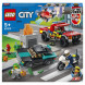 Конструктор LEGO City Fire 60319 Пожарная бригада и полицейская погоня