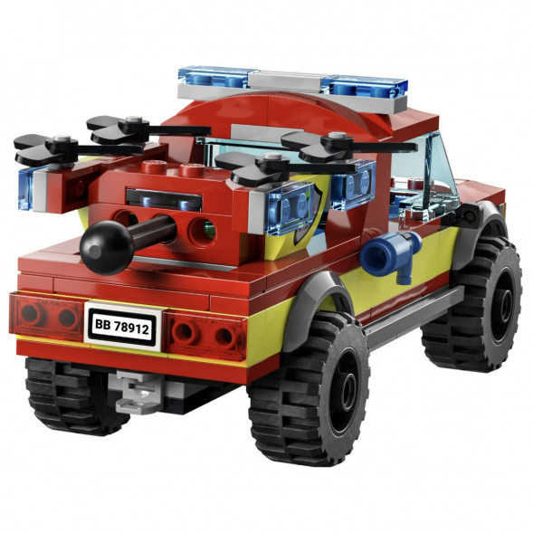 Конструктор LEGO City Fire 60319 Пожарная бригада и полицейская погоня