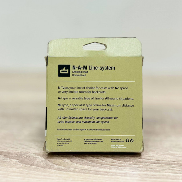 Рыболовная леска N-A-M Line System Shooting Head #9/37gram Sink6-Sink8 A-Type в Чебоксарах