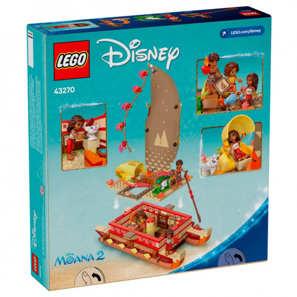 Конструктор LEGO Disney 43270 Моана: приключение на каноэ в Тюмени