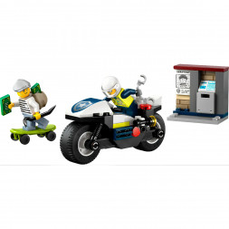 Конструктор LEGO City 60455 Полицейская погоня на мотоцикле