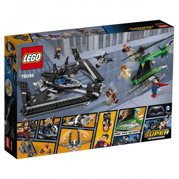 Конструктор LEGO Super Heroes 76046 Поединок в небе