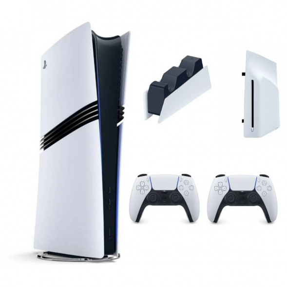 Комбо PlayStation 5 Pro+дисковод+геймпад+зарядка Dualsense в Ижевске