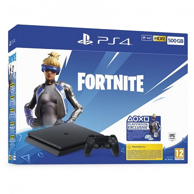 Игровая приставка Sony PlayStation 4 Slim 500 Гб + Игра Fortnite