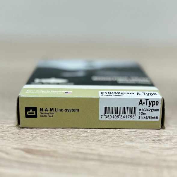 Рыболовная леска N-A-M Line System Shooting Head #10/42gram Sink6-Sink8 A-Type в Чебоксарах