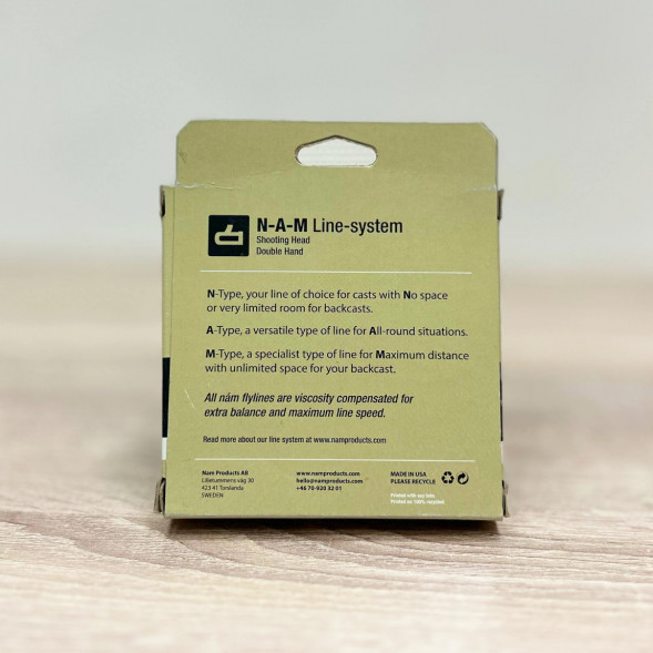 Рыболовная леска N-A-M Line System Shooting Head #10/42gram Sink6-Sink8 A-Type в Чебоксарах