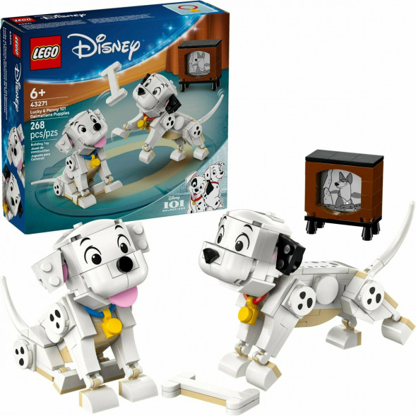 Конструктор LEGO Disney 43271 Лаки и Пенни, и 101 щенок далматинцев в Барнауле