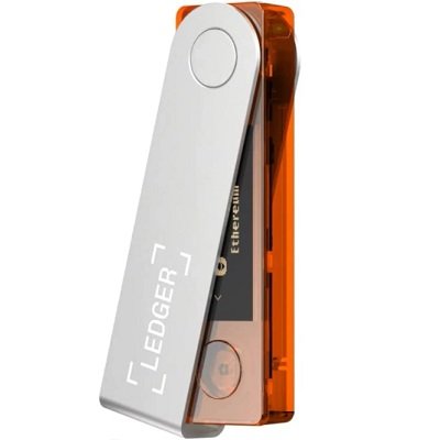 Аппаратный криптокошелек Ledger Nano X Blazing Orange 