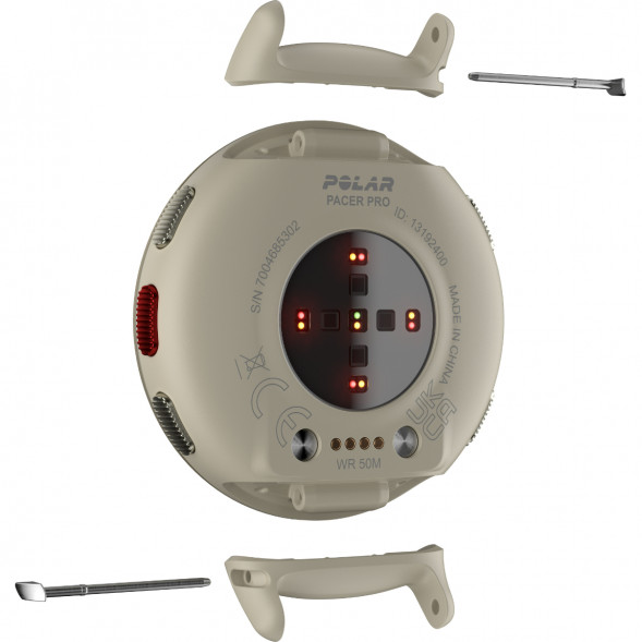 Умные часы Polar Pacer Pro, White Cloud (S-L)