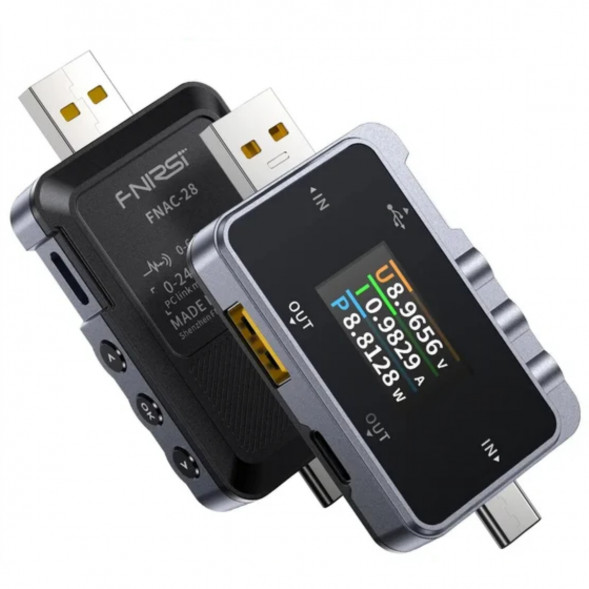 USB Тестер FNIRSI FNAC-28 напряжения тока и мощности