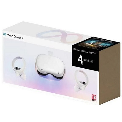 Шлем виртуальной реальности Meta Quest 2 - 128 GB, Resident Evil 4 Bundle