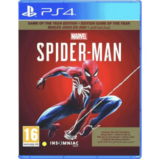Игра MARVEL Человек-Паук. Game of the Year Edition [PS4, русская версия] &mdash; 