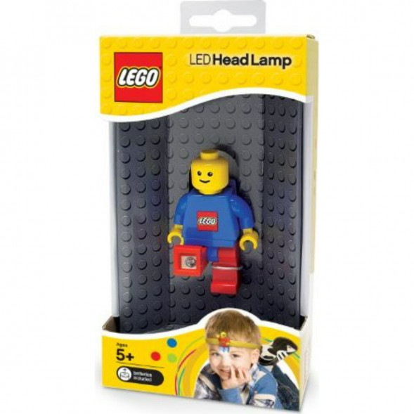 Налобный фонарь LEGO 12854 Man Red Blue Led Lite