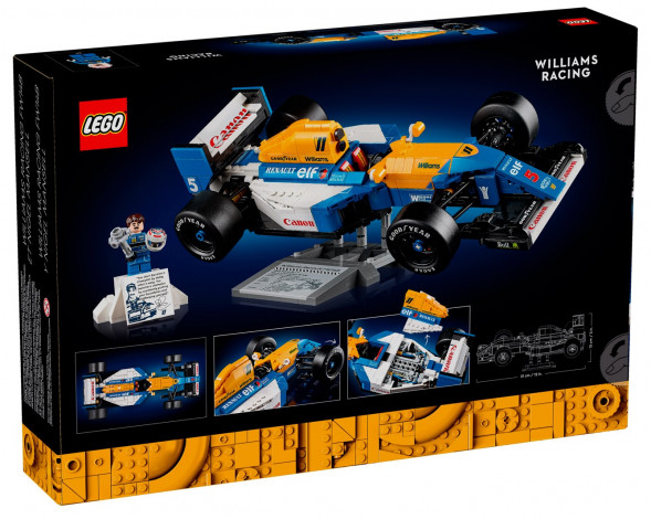 Конструктор LEGO Коллекционные наборы 10353 Williams Racing FW14B и Найджел Мэнселл в Чите