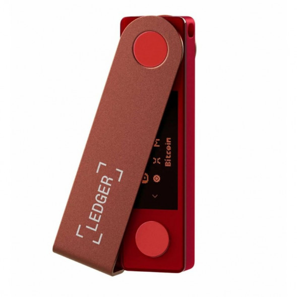 Аппаратный криптокошелек Ledger Nano X Ruby Red