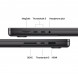 Ноутбук Apple MacBook Pro 16 2026 MGEA4 (M5 Pro 20-Core GPU, 24/1TB), Черный космос/Space Black
