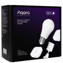 Комплект умного дома Aqara с лампочкой, работает с Алисой