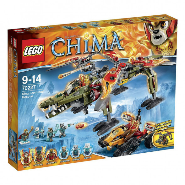Конструктор LEGO Legends of Chima 70227 Спасение короля Кроми в Ижевске