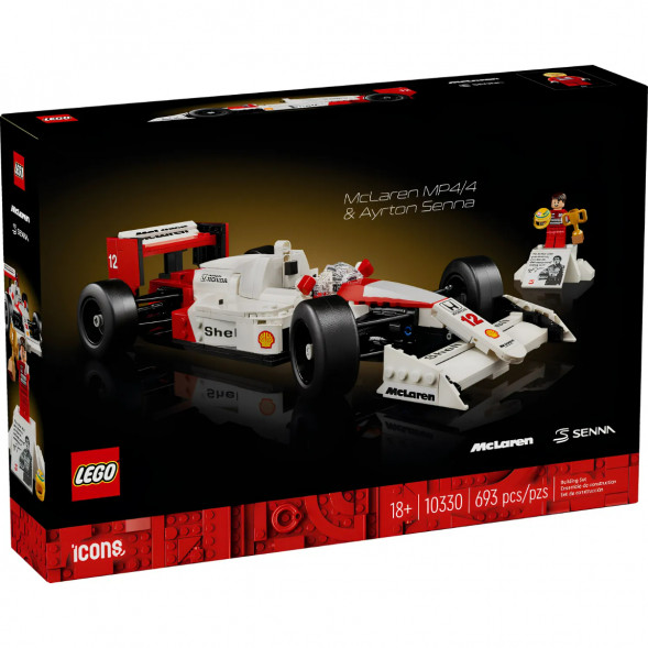 Конструктор LEGO Коллекционные наборы 10330 McLaren F1 MP4/4 и Айртон Сенна в Балашихе