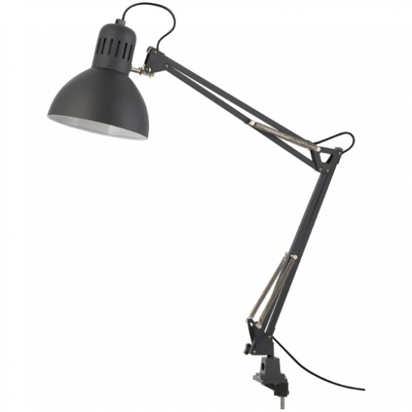 Лампа рабочая IKEA TERTIAL, черный