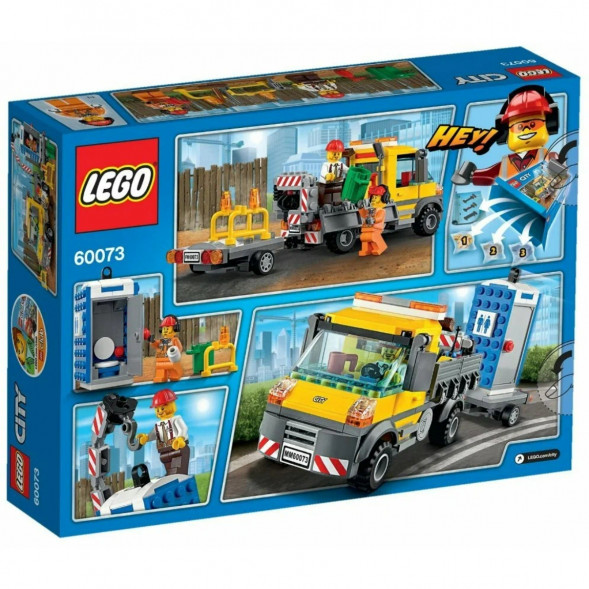 Конструктор LEGO City 60073 Машина техобслуживания