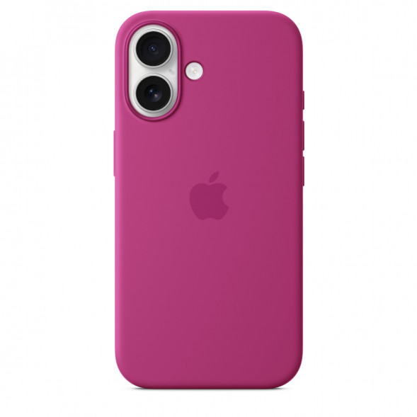 Чехол Apple для iPhone 16 Silicone MagSafe, Fuchsia (MYY53ZM/A)