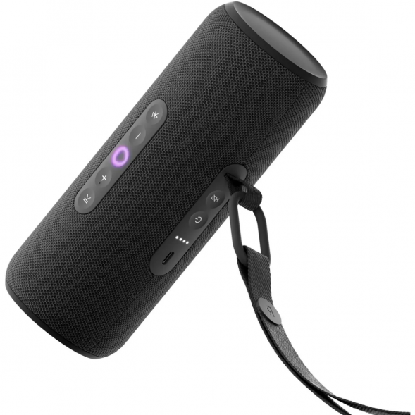 Умная портативная колонка Яндекс Станция Стрит с Алисой, черный