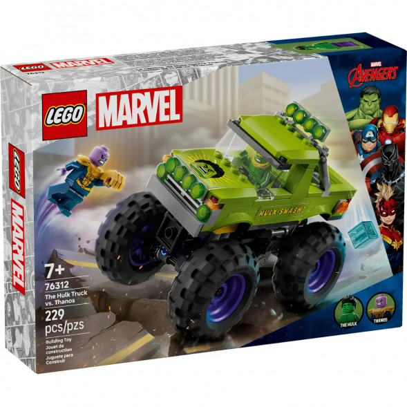 Конструктор LEGO Super Heroes 76312 Халк на внедорожнике против Таноса в Казани