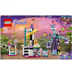 Конструктор LEGO Friends 41689 Волшебное колесо обозрения и горка
