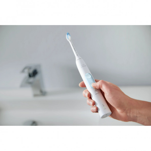 Электрическая звуковая зубная щетка Philips Sonicare ProtectiveClean 4500, White
