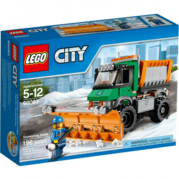 Конструктор LEGO City 60083 Снегоуборочный грузовик