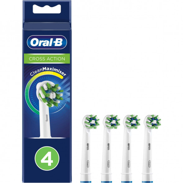 Насадки на зубные щетки Oral-B Cross Action, 4 шт.