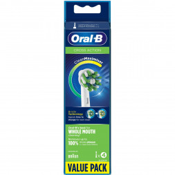 Насадки на зубные щетки Oral-B Cross Action, 4 шт.