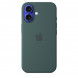Чехол Apple для iPhone 16 Silicone MagSafe, Lake Green (MYY83ZM/A)