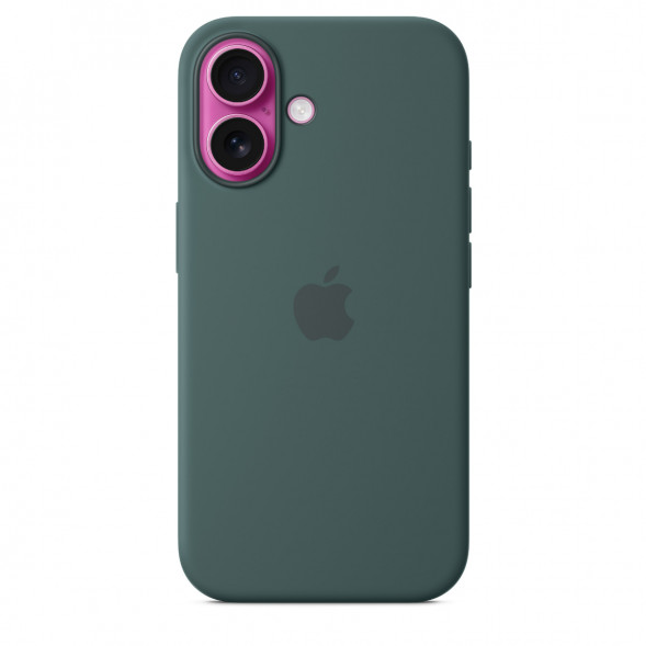 Чехол Apple для iPhone 16 Silicone MagSafe, Lake Green (MYY83ZM/A)