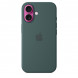 Чехол Apple для iPhone 16 Silicone MagSafe, Lake Green (MYY83ZM/A)